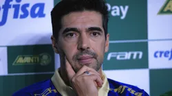 Abel Ferreira durante partida entre Palmeiras e Novorizontino, no Allianz Parque, pelo Campeonato Paulista, no dia 28/03/2024.