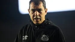 Fábio Carille em partida do Santos na Série B