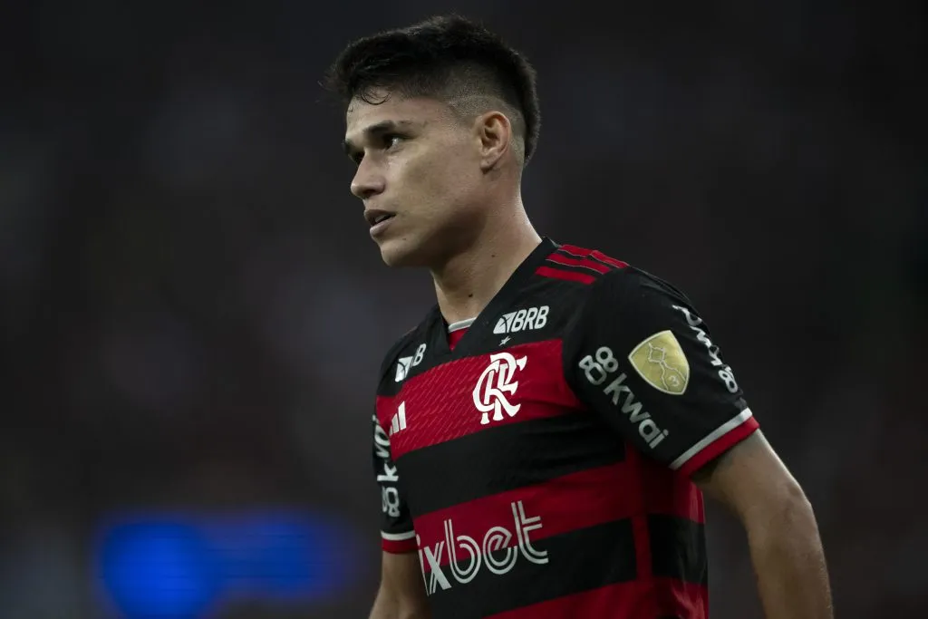Luiz Araujo jogador do Flamengo na Libertadores