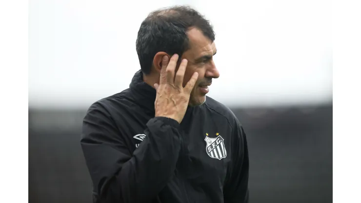 Fábio Carille em partida da Série B