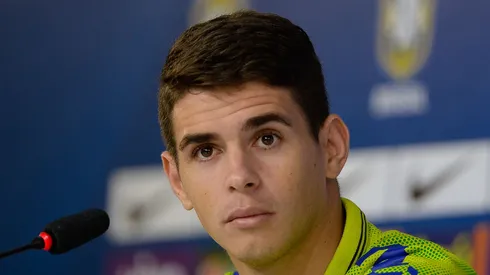 TERESOPOLIS - RJ - 14/06/2014 - TREINO DA SELECAO - Oscar durante treino da Selecao Brasileira na Granja Comary. Foto: Pedro Martins/AGIF