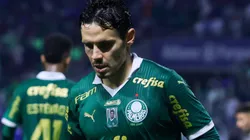 Raphael Veiga durante partida entre Palmeiras e Corinthians, no Allianz Parque, pelo Campeonato Brasileiro, no dia 01/07/2024. Foto: Yuri Murakami