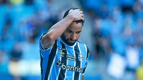 Pepê durante partida do Imortal. Foto: Maxi Franzoi/AGIF