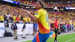 RECORD DATE NOT STATED Copa America USA 2024 Colombia 5-0 Panama - Quarter-final Richard Rios celebrates his goal 4-0 of Colombia during the CONMEBOL Copa America 2024 Quarter-final match between Colombia and Panama, at State Farm Stadium, on July 06, 2024 in Glendale, Arizona, United States. GLENDALE ARIZONA UNITED STATES PUBLICATIONxNOTxINxMEXxCHNxRUS Copyright: xJorgexMartinezx 20240706183822_CA_QF_2024_COL_PAN_RIOS272