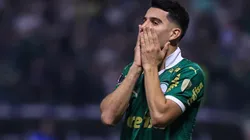 Flaco Lopez é alvo de críticas da torcida do Palmeiras . Foto: Marcello Zambrana/AGIF