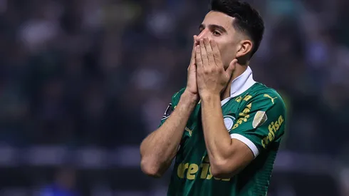 Flaco Lopez é alvo de críticas da torcida do Palmeiras . Foto: Marcello Zambrana/AGIF