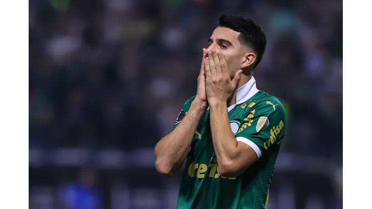 Flaco Lopez é alvo de críticas da torcida do Palmeiras . Foto: Marcello Zambrana/AGIF