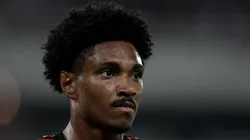 RJ - Rio de Janeiro - 23/02/2022 - CARIOCA 2022, BOTAFOGO X FLAMENGO - Vitinho jogador do Flamengo durante partida contra o Botafogo no estadio Engenhao pelo campeonato Carioca 2022. Foto: Thiago Ribeiro/AGIF