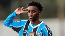 Gabriel Mec, do Grêmio. Foto: Giancarlo Santorum/AGIF