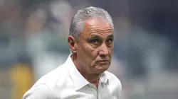 MG - BELO HORIZONTE - 03/07/2024 - BRASILEIRO A 2024, ATLETICO-MG X FLAMENGO - Tite tecnico do Flamengo durante partida contra o Atletico-MG no estadio Arena MRV pelo campeonato Brasileiro A 2024. Foto: Gilson Lobo/AGIF