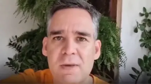 Léo Bertozzi durante programa pelo canal ESPN. Foto: Reprodução/ESPN