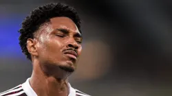 RJ - Rio de Janeiro - 23/10/2021 - BRASILEIRO A 2021, FLUMINENSE X FLAMENGO - Vitinho jogador do Flamengo lamenta chance perdida durante partida contra o Fluminense no estadio Maracana pelo campeonato Brasileiro A 2021. Foto: Thiago Ribeiro/AGIF