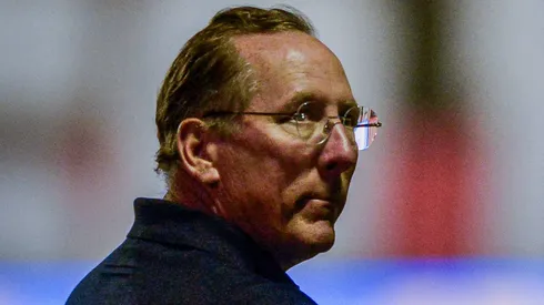 BA - SALVADOR - 11/07/2024 - BRASILEIRO A 2024, VITORIA X BOTAFOGO - John Textor dono da SAF do Botafogo antes da partida contra o Vitoria no estadio Barradao pelo campeonato Brasileiro A 2024.