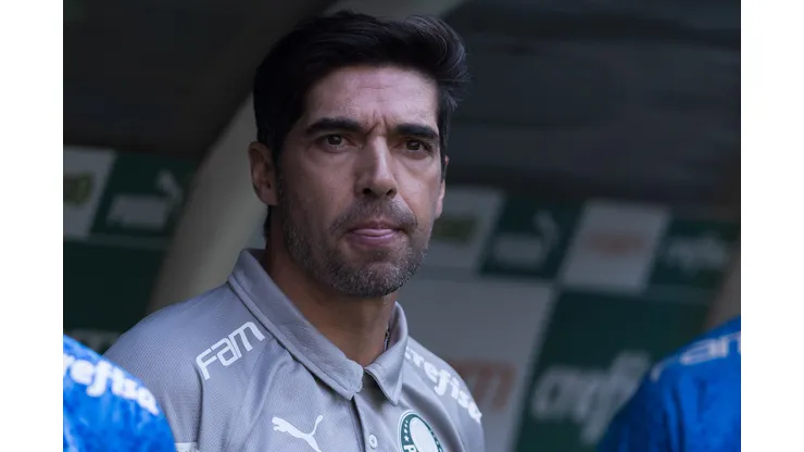 SP - SAO PAULO - 18/08/2024 - BRASILEIRO A 2024, PALMEIRAS X SAO PAULO - Abel Ferreira tecnico do Palmeiras durante partida contra o Sao Paulo no estadio Arena Allianz Parque pelo campeonato Brasileiro A 2024. Foto: Ettore Chiereguini/AGIF