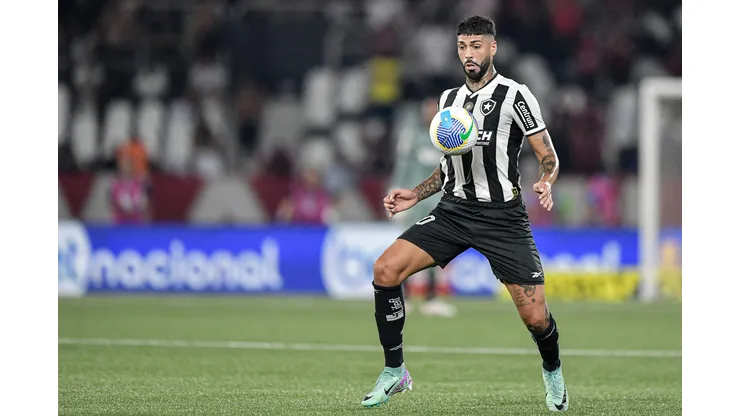 Barboza jogador do Botafogo durante partida contra o Flamengo no estadio Engenhao pelo campeonato Brasileiro A 2024