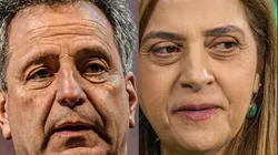 Leila e Landim se unem nos bastidores. Montagem - Fotos: IMAGO / Fotoarena.