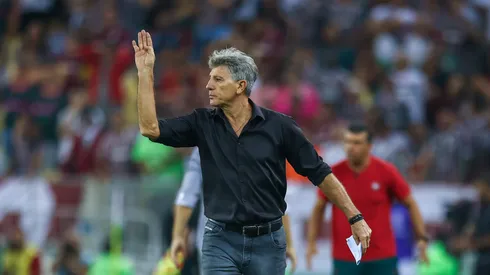 Renato durante a derrota no Maracanã. Foto: Lucas Uebel/Grêmio FBPA