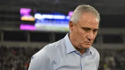 Tite treinador do Flamengo. Foto: Thiago Ribeiro/AGIF