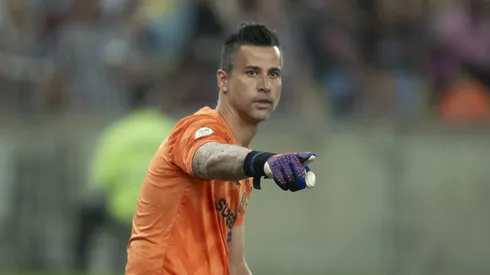 RJ - RIO DE JANEIRO - 17/08/2024 - BRASILEIRO A 2024, FLUMINENSE X CORINTHIANS - Fabio goleiro do Fluminense durante partida contra o Corinthians no estadio Maracana pelo campeonato Brasileiro A 2024. Foto: Jorge Rodrigues/AGIF