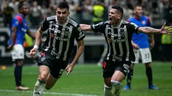 Galo vende e se classifica para a próxima fase da Copa Libertadores 2024. Foto: Fernando Moreno/AGIF