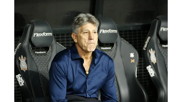 Match between Corinthians and Gremio for the 2024 Copa do Brasil SAO PAULO SP, 07/31/2024 - FOOTBALL / CORINTHIANS X GREMIO - Gremio coach, Renato Portaluppi Renato Gaucho. Match between Corinthians and Gremio valid for the Copa do Brasil 2024, held this Wednesday 31, at the Neo Quimica Arena Corinthians stadium, in the city of Sao Paulo Foto: Saulo Dias/Thenews2/imago images SPO PUBLICATIONxNOTxINxUSA Copyright: xSauloxDiasx