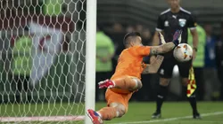 Fabio goleiro do Fluminense durante disputa de penaltis na partida contra o Gremio no estadio Maracana pelo campeonato Copa Libertadores 2024