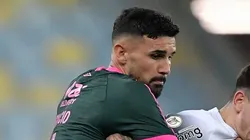 RJ - RIO DE JANEIRO - 17/08/2024 - BRASILEIRO A 2024, FLUMINENSE X CORINTHIANS - Ignacio jogador do Fluminense durante partida contra o Corinthians no estadio Maracana pelo campeonato Brasileiro A 2024. Foto: Thiago Ribeiro/AGIF