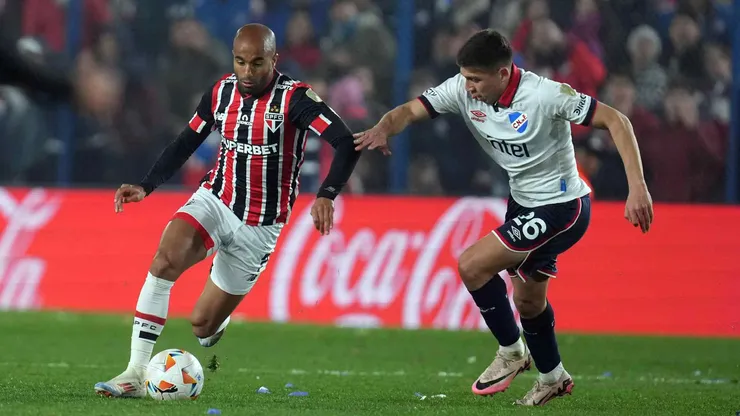 São Paulo e Nacional -URU ficaram no 0 a 0 no jogo de ida pela Libertadores (Foto: Associated Press / Alamy Stock Photo)