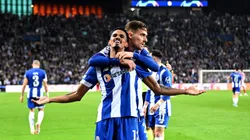 Galeno comemora gol pelo Porto. (Photo by Michael Regan/Getty Images)