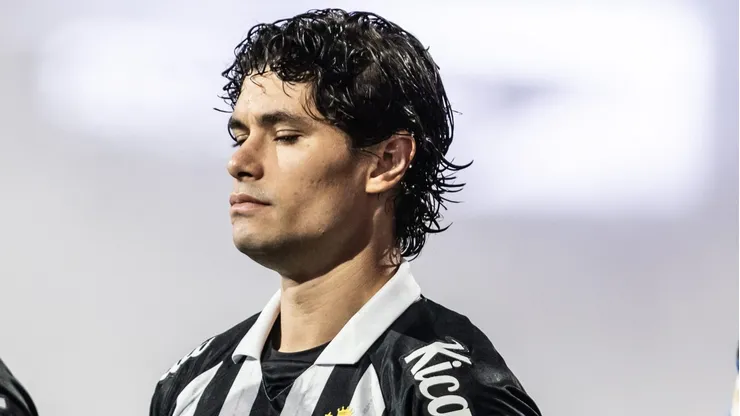 Dodô antes de partida entre Corinthians e Santos, na Neo Química Arena, pelo Campeonato Brasileiro, no dia 29/10/2023.