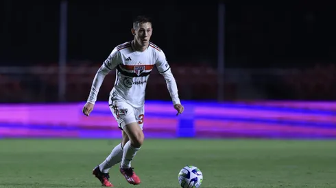 Patryck jogador do Sao Paulo durante partida contra o America-MG no estadio Morumbi pelo campeonato BRASILEIRO A 2023.