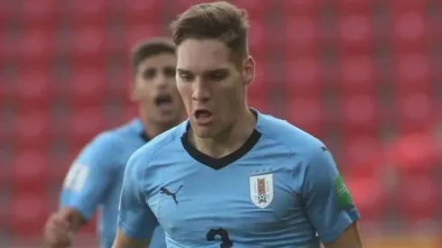 © imago images / Newspix Emiliano Gómez durante partida entre Nova Zelândia X Uruguai, pelo Mundial Sub-20, no dia 30/05/2019. Foto: Marian Zubrzycki/Newspix/Imago