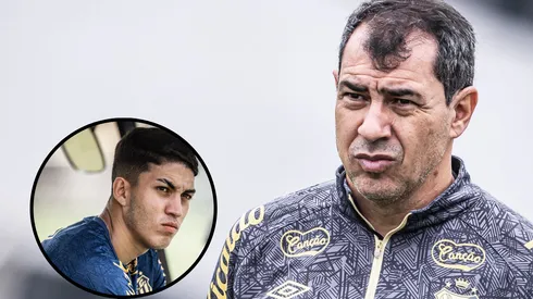 Carille seguirá plano no Santos de relacionar Jair em meio a negociação com Botafogo - otos: Raul Baretta/Santos FC