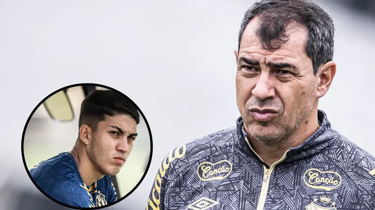 Carille seguirá plano no Santos de relacionar Jair em meio a negociação com Botafogo - otos: Raul Baretta/Santos FC