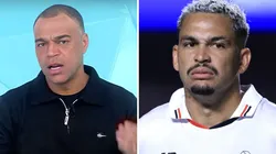 Denílson mandou recado e alfinetada a Luciano