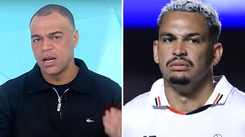 Denílson mandou recado e alfinetada a Luciano