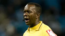 PC Oliveira quando ainda apitava, em partida entre Grêmio e Cruzeiro, na Arena Grêmio, pelo Campeonato Brasileiro de 2013, no dia 14/08.