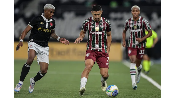 Andre jogador do Fluminense durante partida contra o Vasco no Engenhao pelo Brasileirão A 2024
