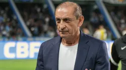 Ramón Díaz em jogo entre Grêmio e Corinthians