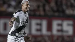 GO - GOIANIA - 17/07/2024 - BRASILEIRO A 2024, ATLETICO-GO X VASCO - David jogador do Vasco comemora seu gol durante partida contra o Atletico-GO no estadio Antonio Accioly pelo campeonato Brasileiro A 2024. Foto: Heber Gomes/AGIF