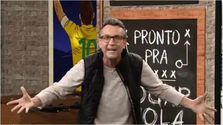 Flamengo é ajudado por arbitragem, diz Neto - Foto: Reprodução/Band.