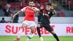 Acompanhe ao vivo Atlético-GO x Internacional no site Bolavip Brasil a partir das 14h30 deste domingo (18). Foto: Maxi Franzoi/AGIF