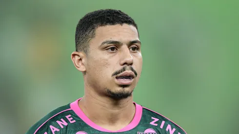 André durante o clássico contra o Timão. Foto: Thiago Ribeiro/AGIF