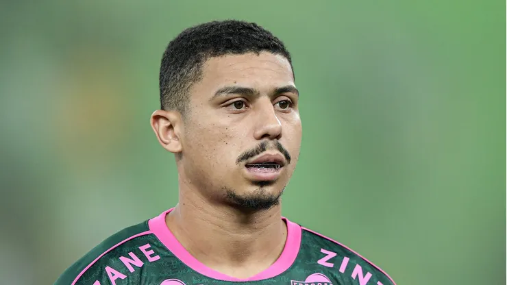 André durante o clássico contra o Timão. Foto: Thiago Ribeiro/AGIF