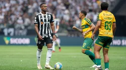 Alisson jogador do Atletico-MG durante partida contra o Cuiaba no estadio Arena MRV pelo campeonato Brasileiro A 2024