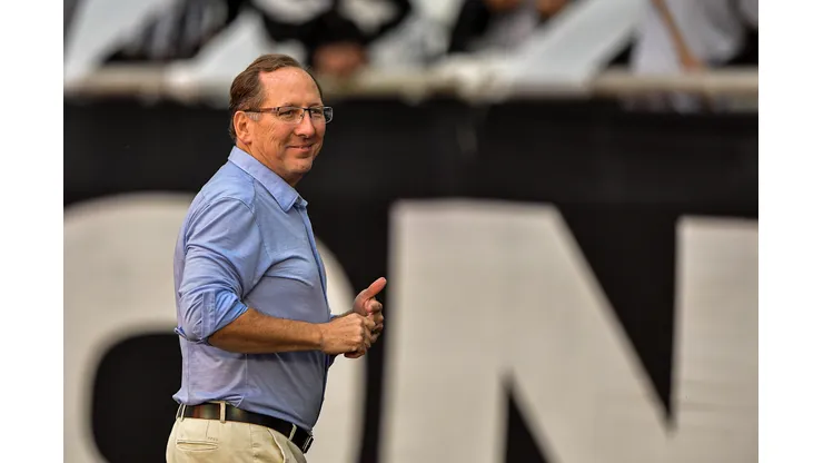 John Textor executivo da SAF do Botafogo antes da partida contra o Bahia no estadio Engenhao pelo campeonato Brasileiro A 2023