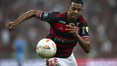 Carlinhos jogador do Flamengo durante partida contra o Bolivar. Foto: Jorge Rodrigues/AGIF