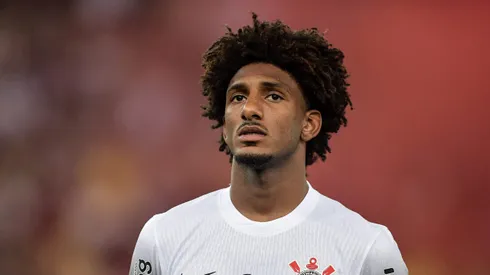 Atacante do Timão na partida contra o Fluminense