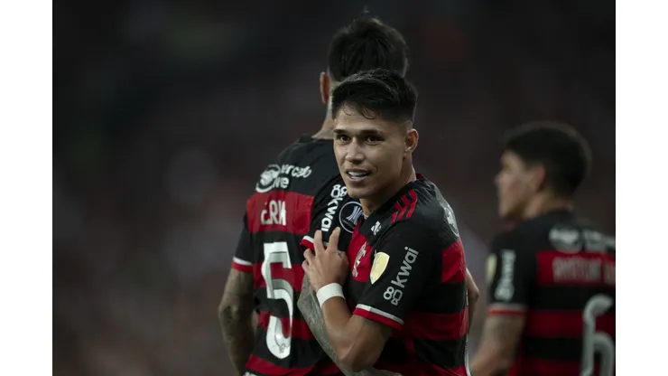 Luiz Araujo jogador do Flamengo. Foto: Jorge Rodrigues/AGIF