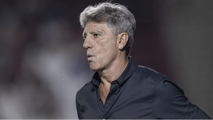 Renato Gaúcho em partida do Campeonato Brasileiro 2024